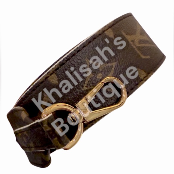 Like New! Authentic LV Louis Vuitton Brown Monogram Bandoulière Removable Strap - Picture 5 of 10